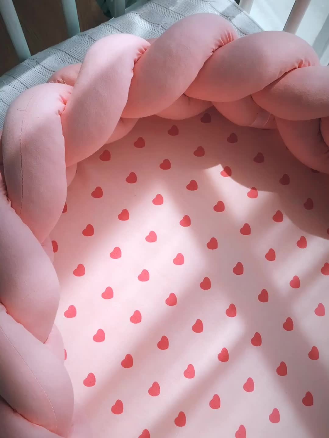 Portable Baby Nest With Soft Padded Resting Space