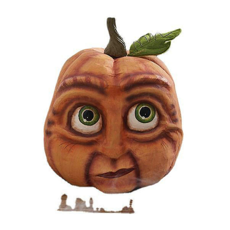Halloween Pumpkin Head Decoration for Spooky Yards