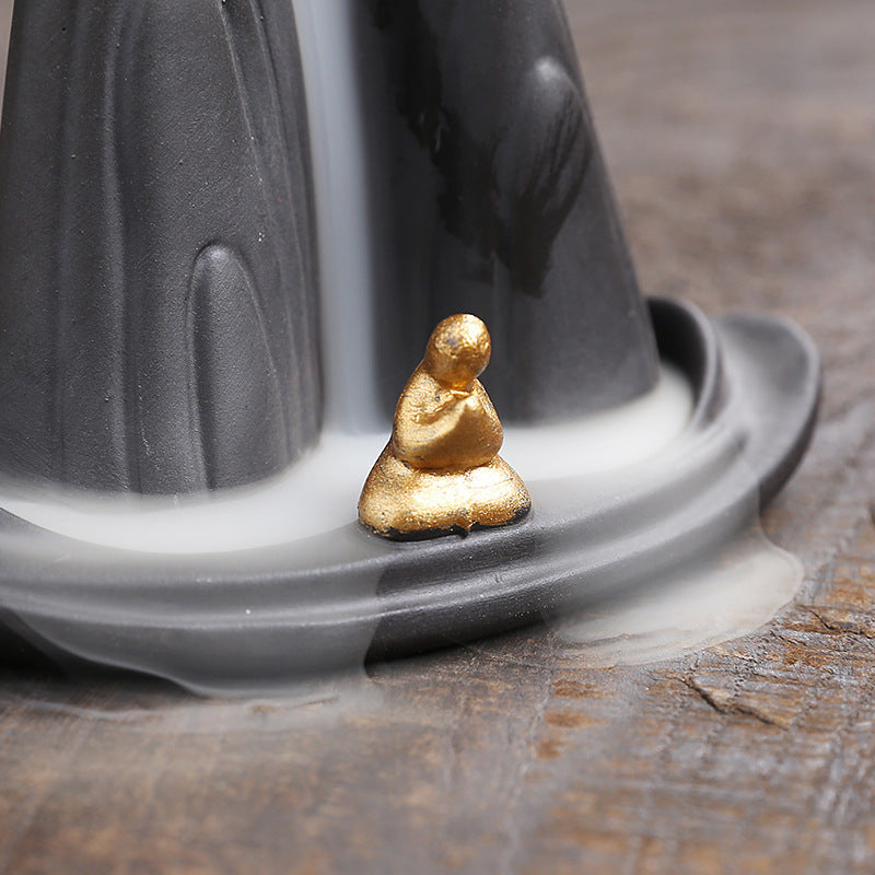 Alpine Backflow Incense Burner for Serene Smoke Flow