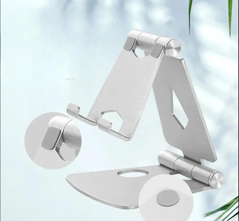 Foldable Aluminum Phone Stand for Desk, 270° Adjustable