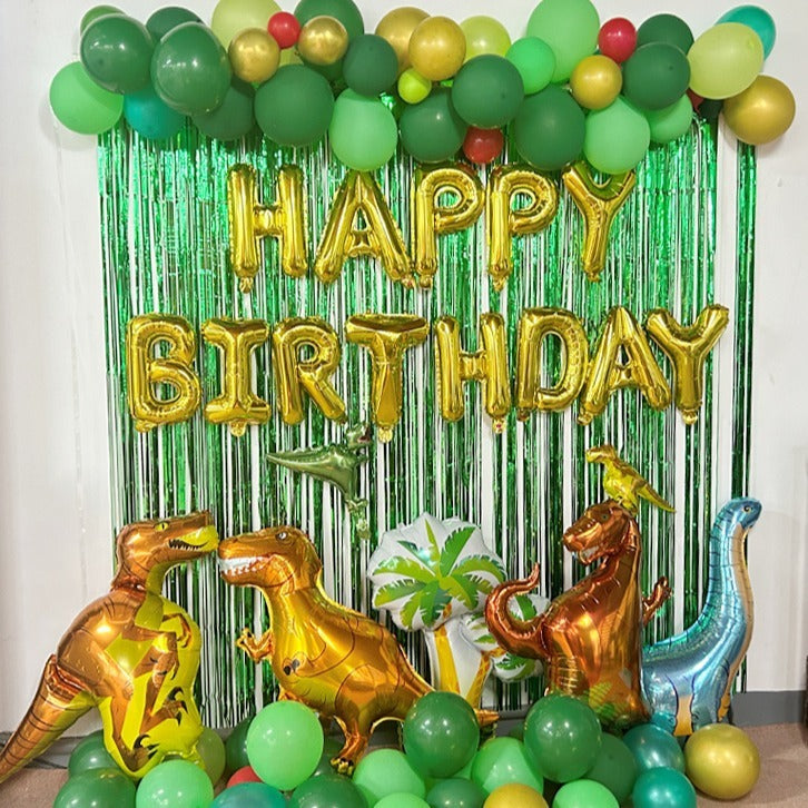 Dinosaur Birthday Balloon Garland Party Decoration Set