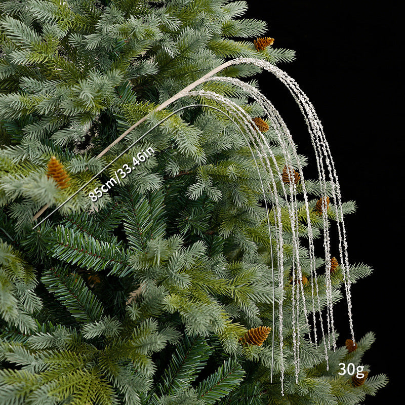 Christmas Tree Sprays — Cascading Sequin Sparkle