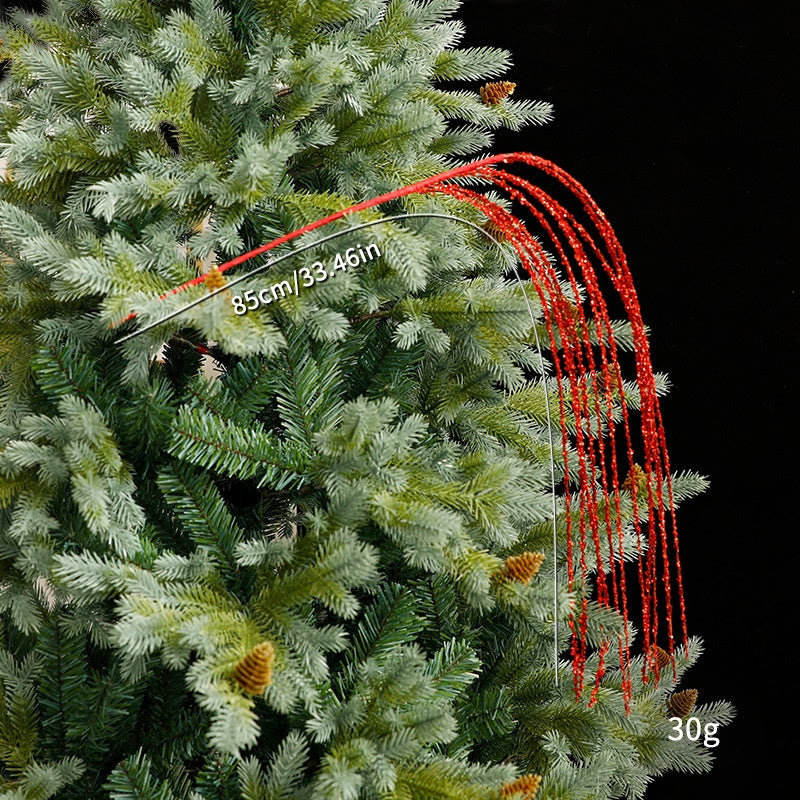 Christmas Tree Sprays — Cascading Sequin Sparkle