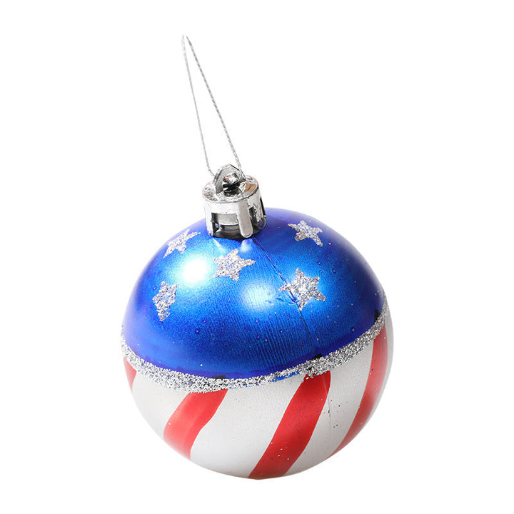 Patriotic Hanging Ornaments for Festive Holiday Displays