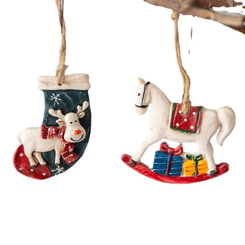 Retro Christmas Ornament Set for Nostalgic Tree Decor