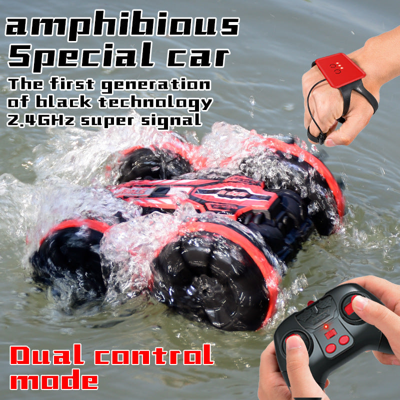 Amphibious Stunt RC Car for Off-Road Water Adventures