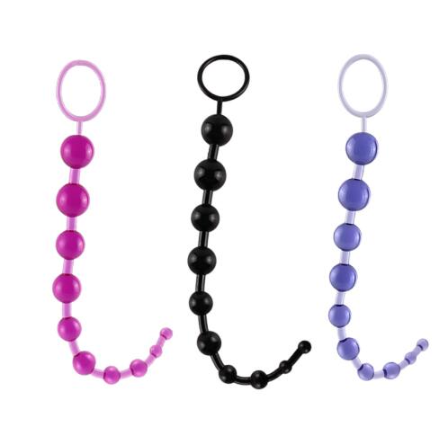 Anal Beads for Graduated, Controlled Sensation Play