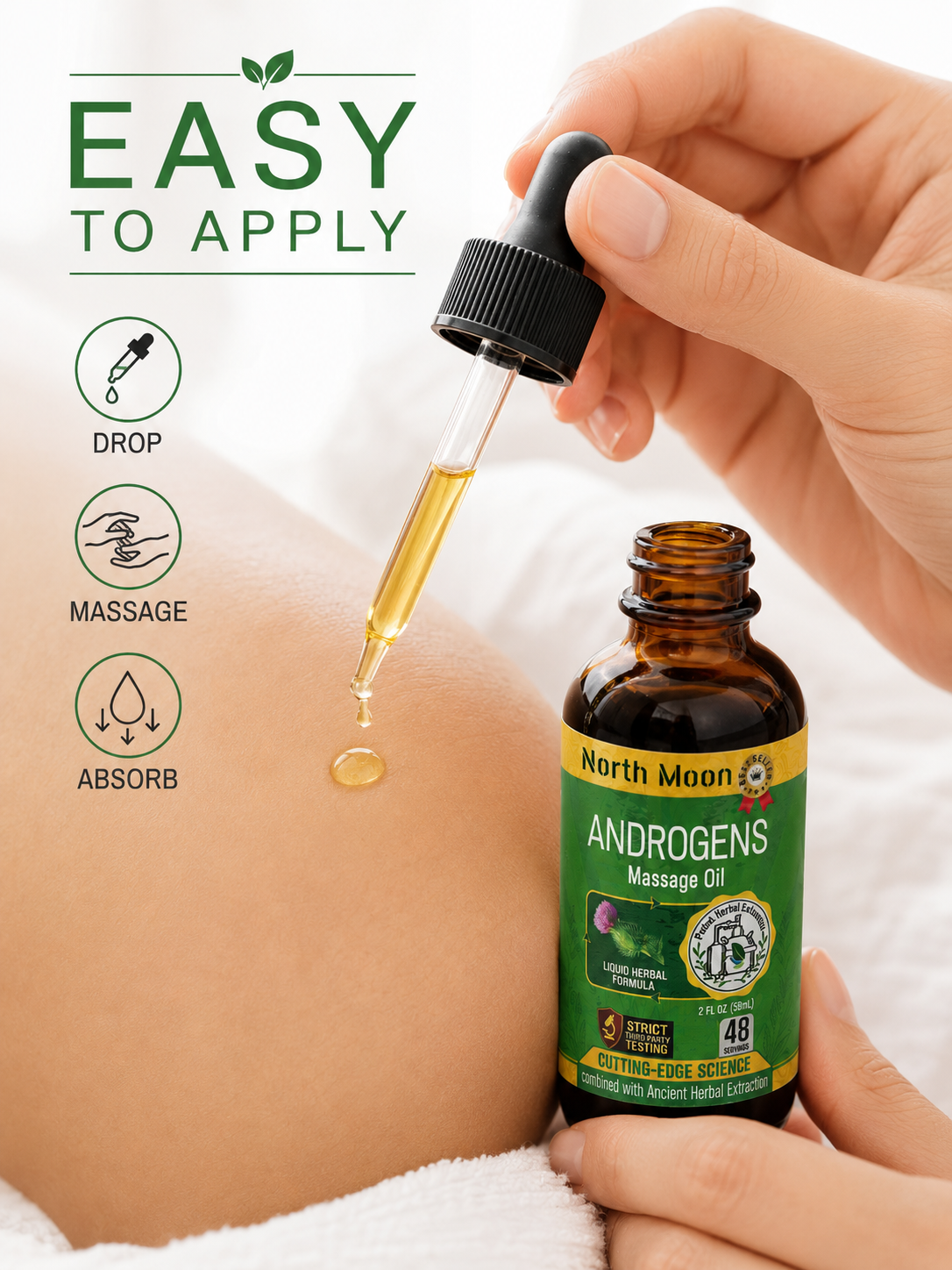 Androgens Vitality Massage Oil — Restore Strength & Stamina