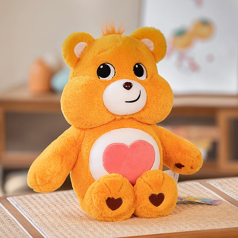 Rainbow Bear Plush Toy – Colorful Valentine's Gift