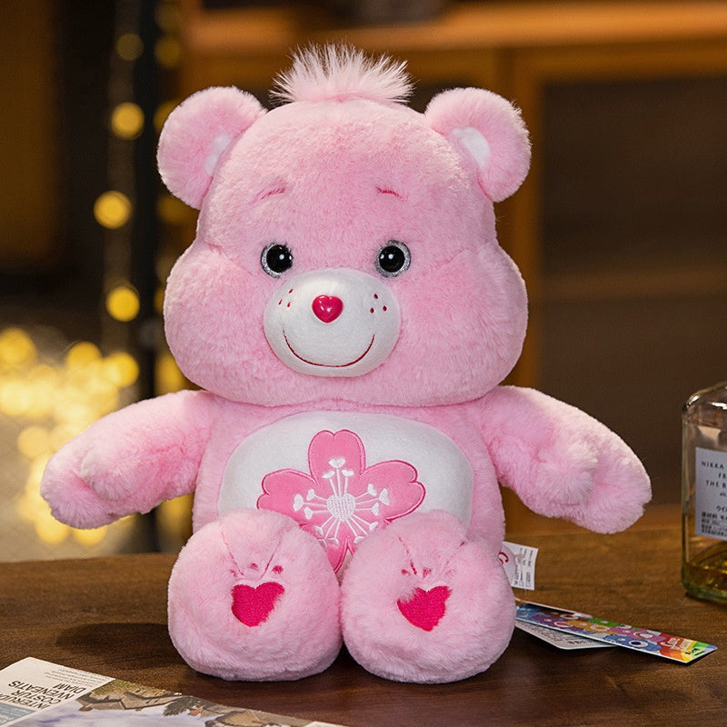 Rainbow Bear Plush Toy – Colorful Valentine's Gift
