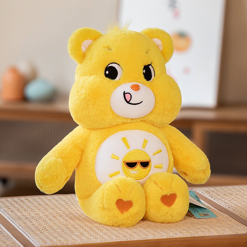Rainbow Bear Plush Toy – Colorful Valentine's Gift