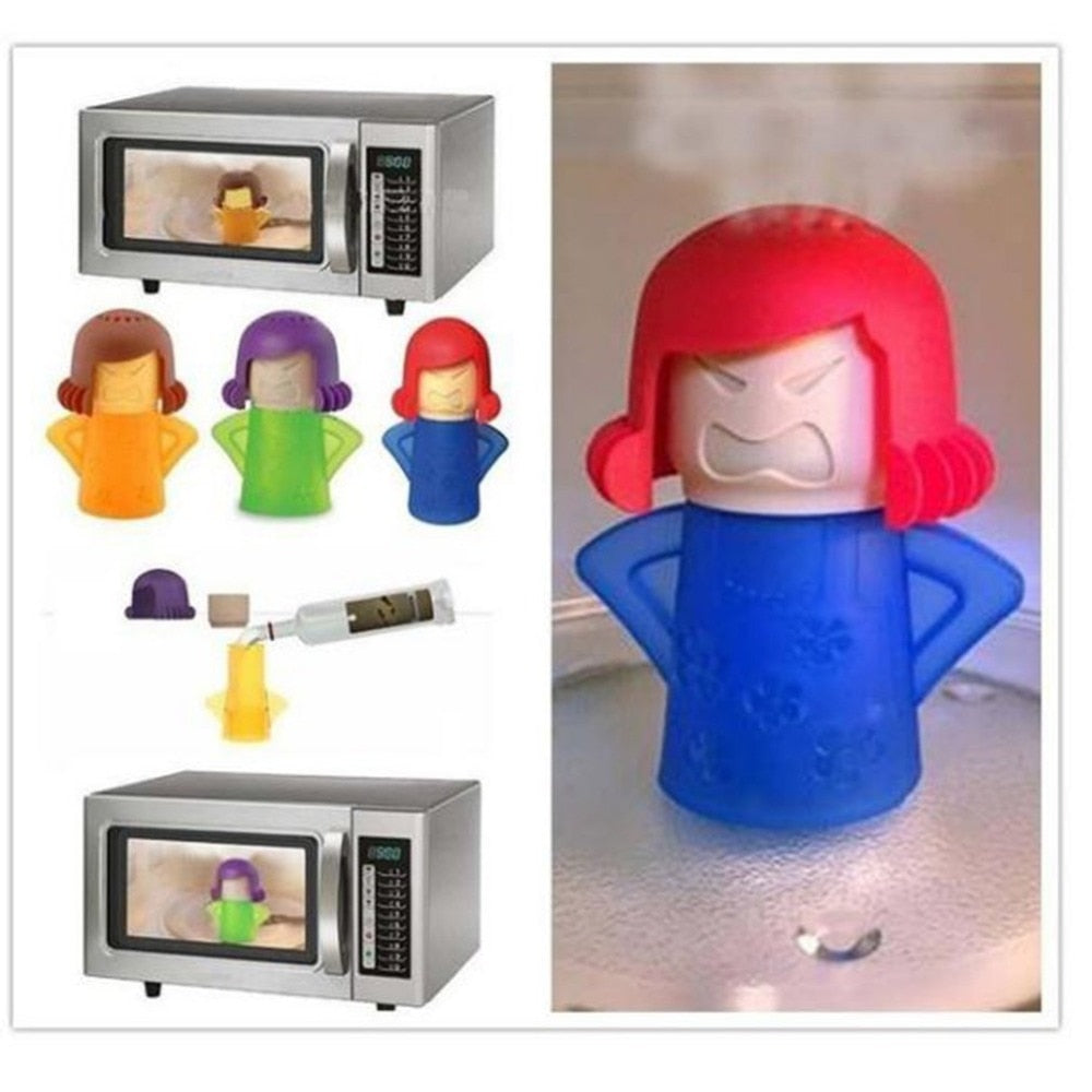 Microwave Steam Cleaner: Loosen Grease in Minutes