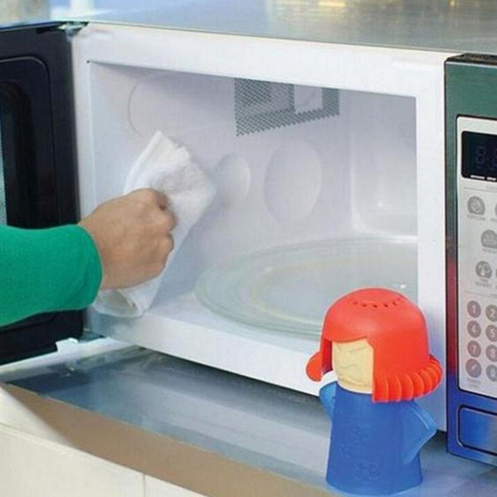 Microwave Steam Cleaner: Loosen Grease in Minutes