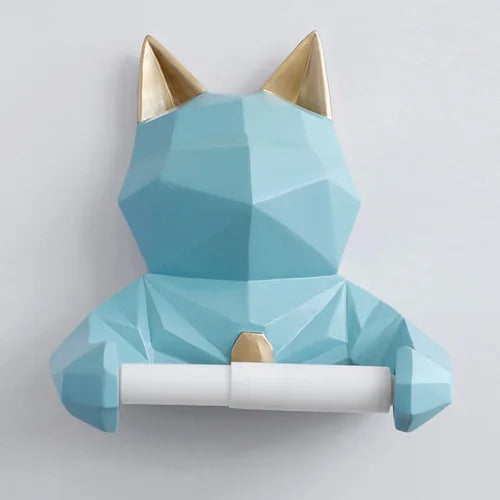 Animal Head Toilet Paper Holder for a Statement Bathroom