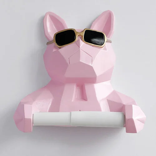 Animal Head Toilet Paper Holder for a Statement Bathroom
