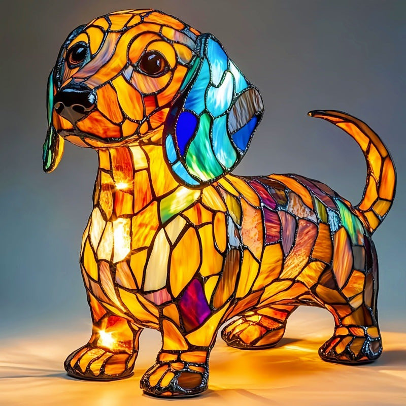 Animal Resin LED Night Light Colorful Ambient Lamp