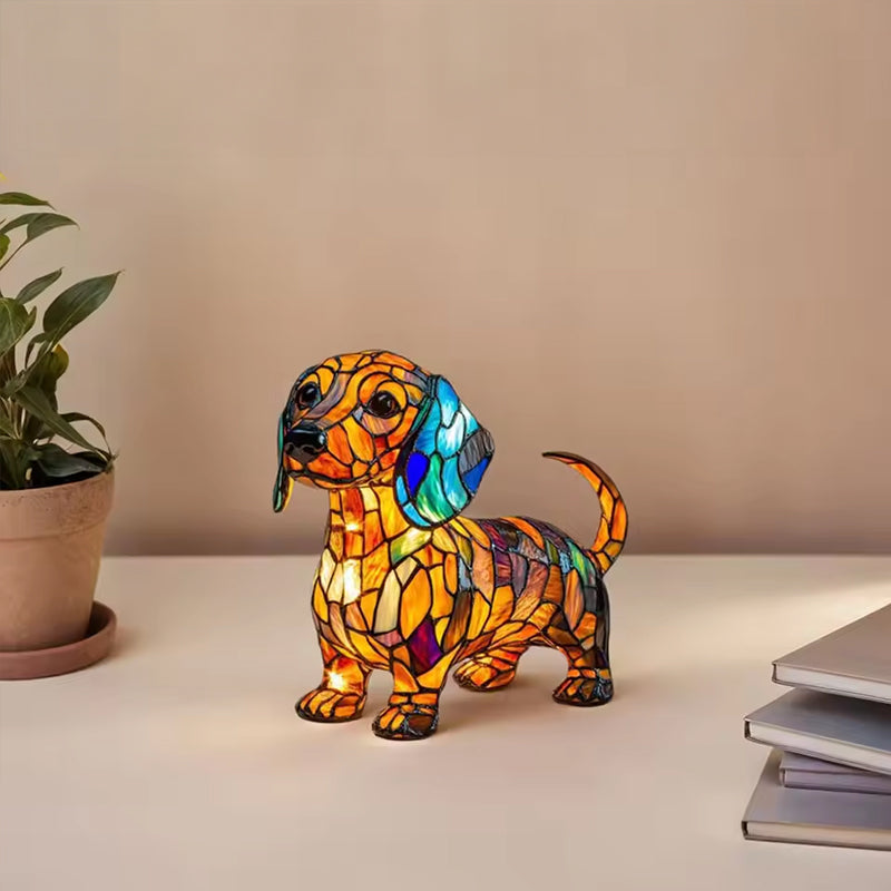 Animal Resin LED Night Light Colorful Ambient Lamp