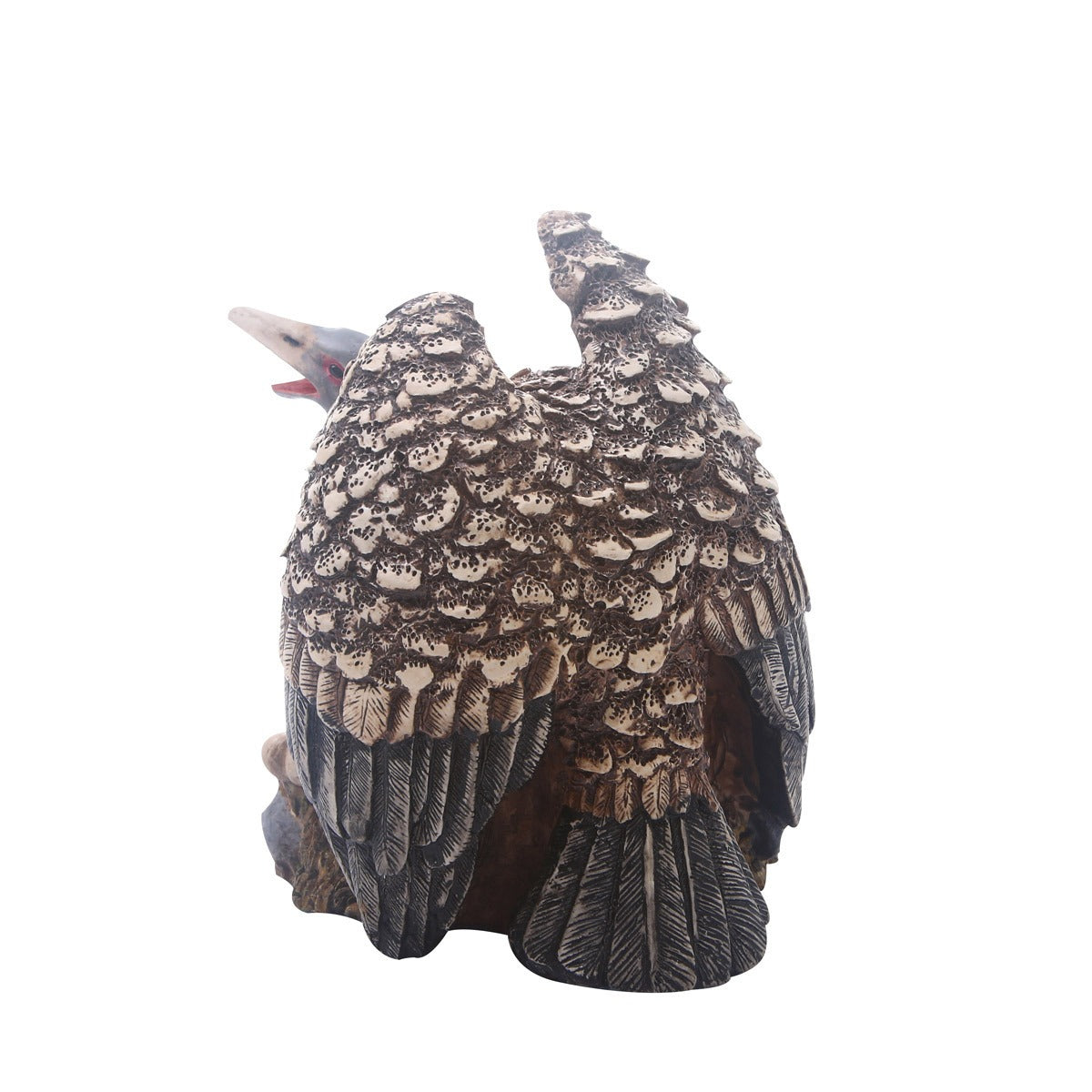 Eagle Skull Resin Sculpture for Dramatic Gothic Display