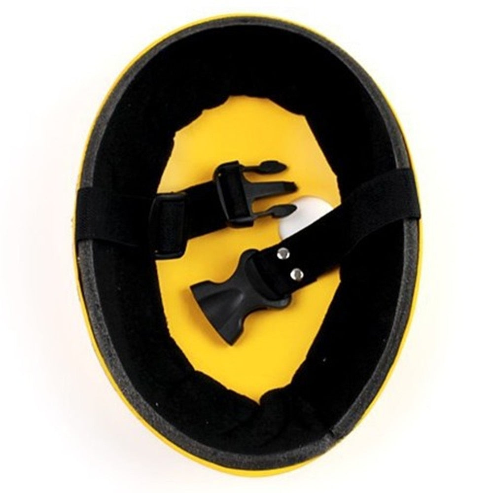 Anime Cosplay Mask – Bold Yellow Spiral Character Look