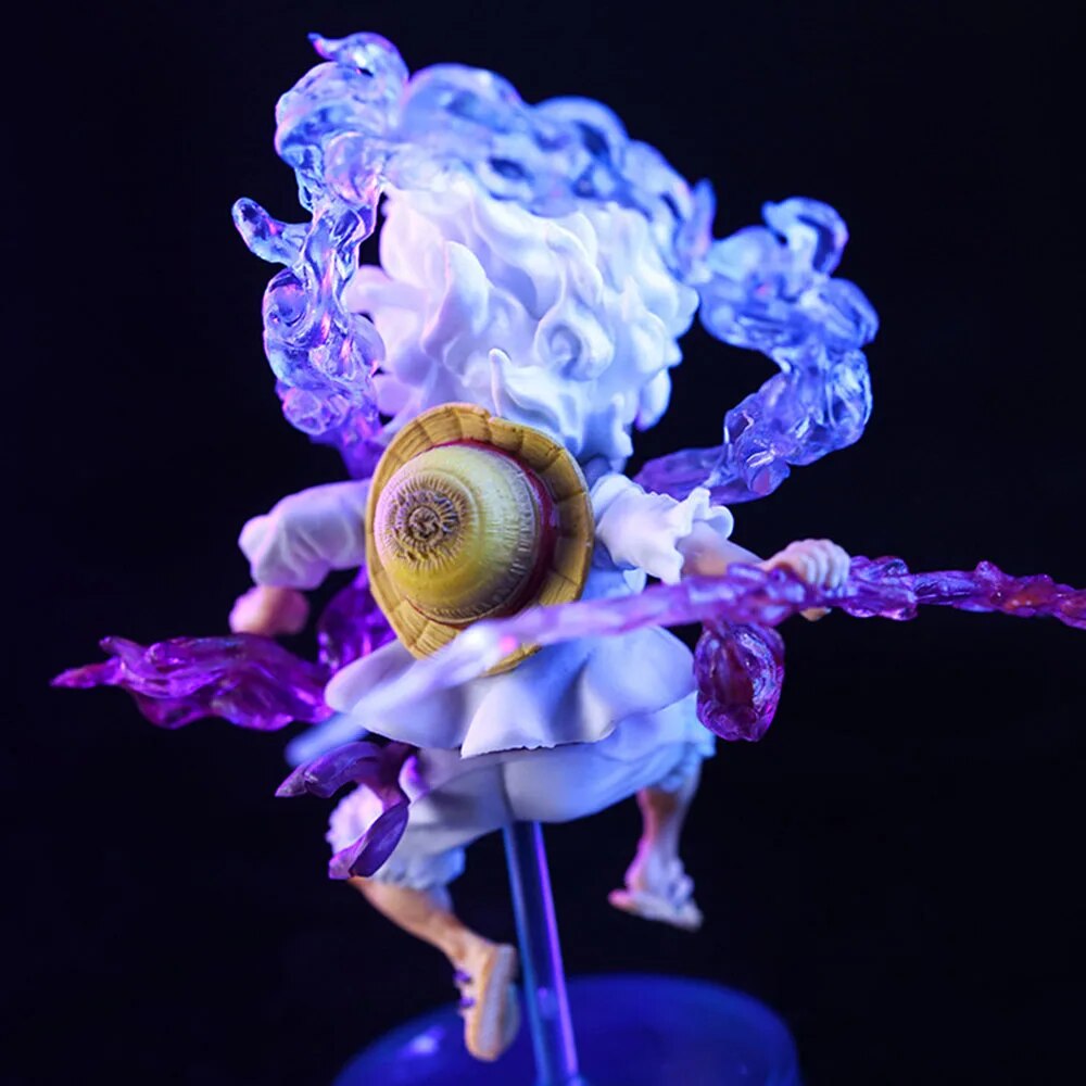 Gear 5 Luffy Action Figure With Dynamic Energy Effects