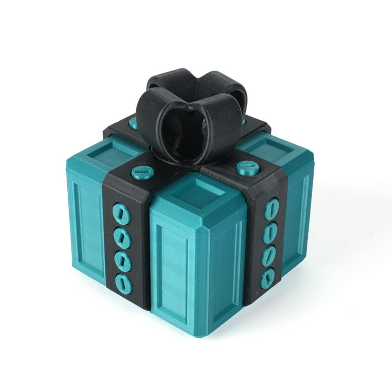 Annoying Gift Box Pop-Up Middle Finger Novelty Toy
