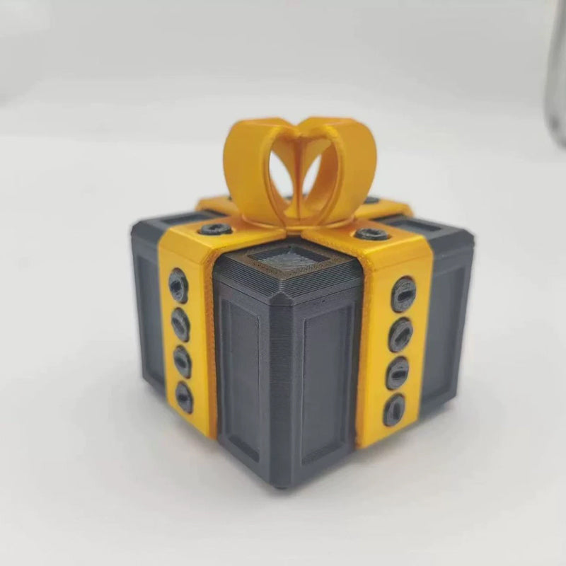 Annoying Gift Box Pop-Up Middle Finger Novelty Toy