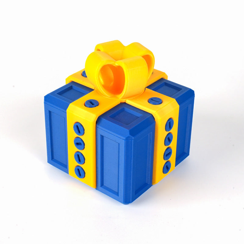 Annoying Gift Box Pop-Up Middle Finger Novelty Toy