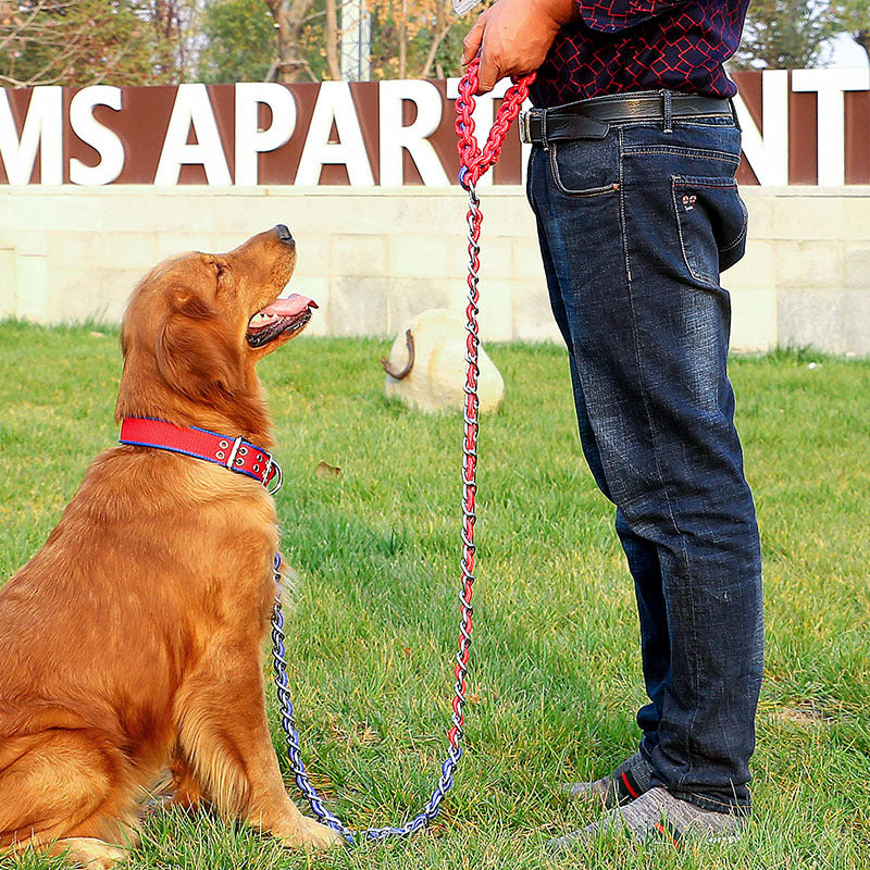 Anti-Bite Dog Leash for Large Dogs, Heavy-Duty Control