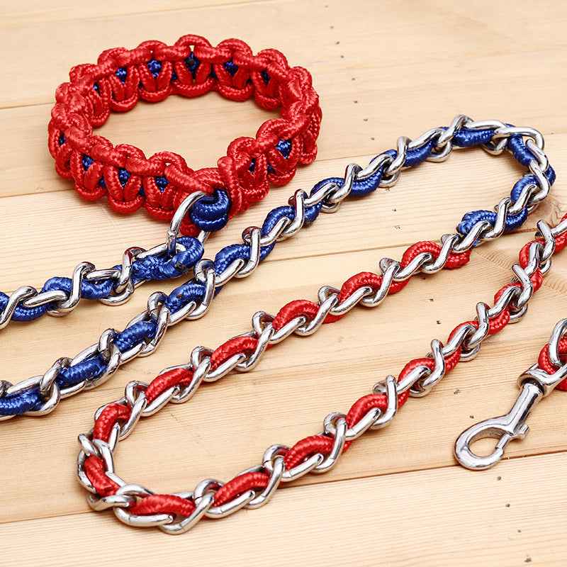 Anti-Bite Dog Leash for Large Dogs, Heavy-Duty Control