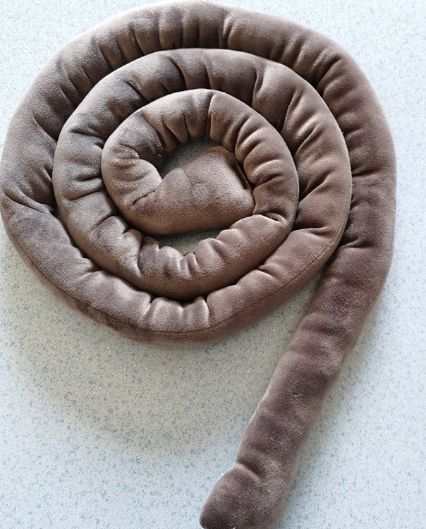 Padded Bed Bumper Strip for Cozy Nursery Borders