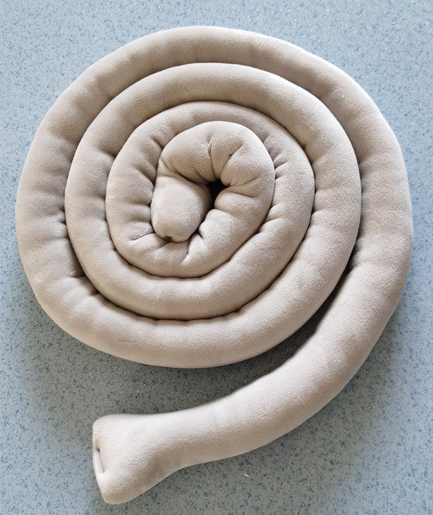 Padded Bed Bumper Strip for Cozy Nursery Borders