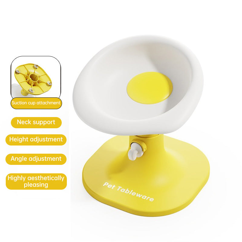 Adjustable Elevated Pet Bowl for Stable, Calm Feeding