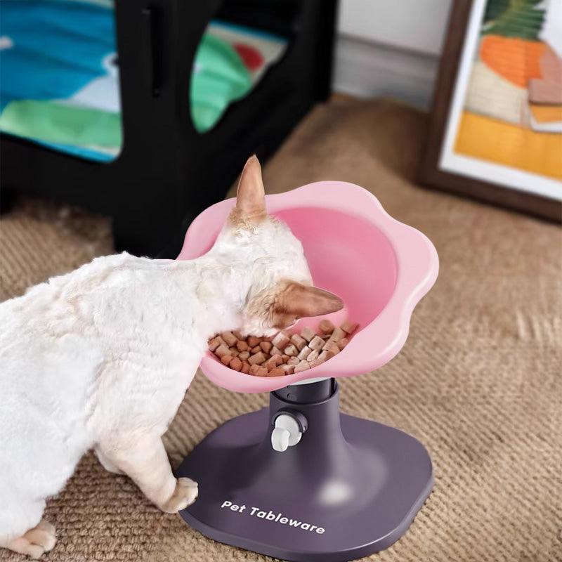Adjustable Elevated Pet Bowl for Stable, Calm Feeding