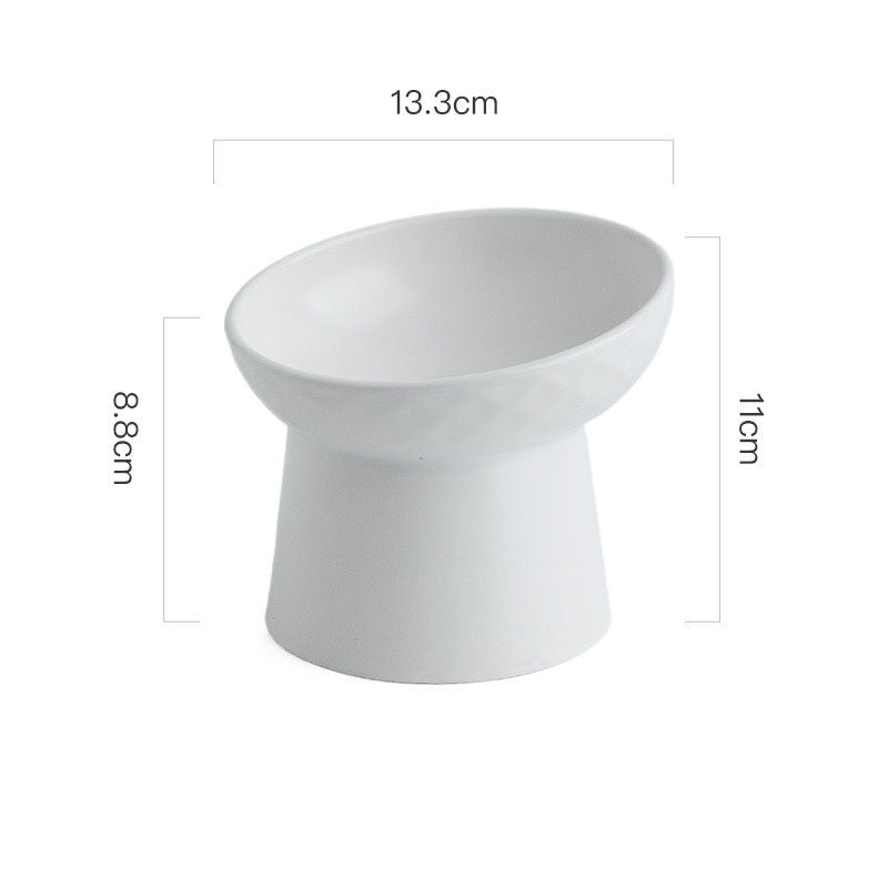 Anti-Tipping Cat Bowl for Stable Everyday Feeding and Water