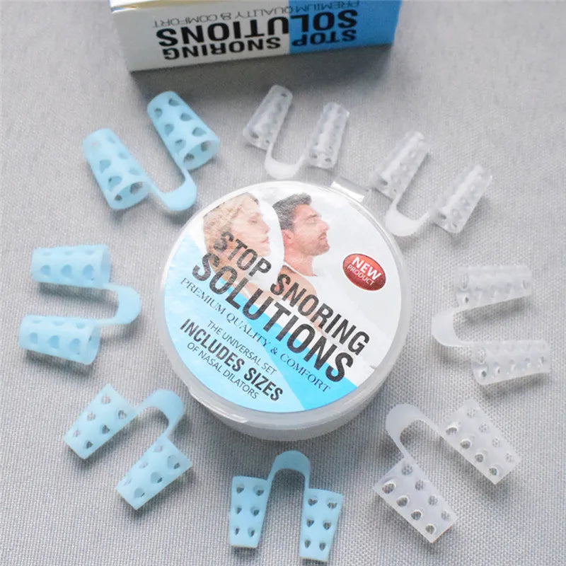 Nasal Dilators for Snoring, Multi-Size Silicone Set