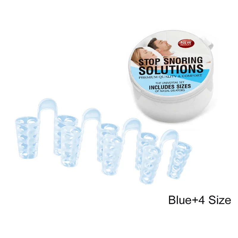 Nasal Dilators for Snoring, Multi-Size Silicone Set