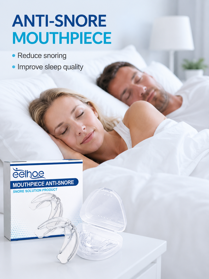 Anti‑Snore Mouthpiece — Quieter Sleep, Open Airway