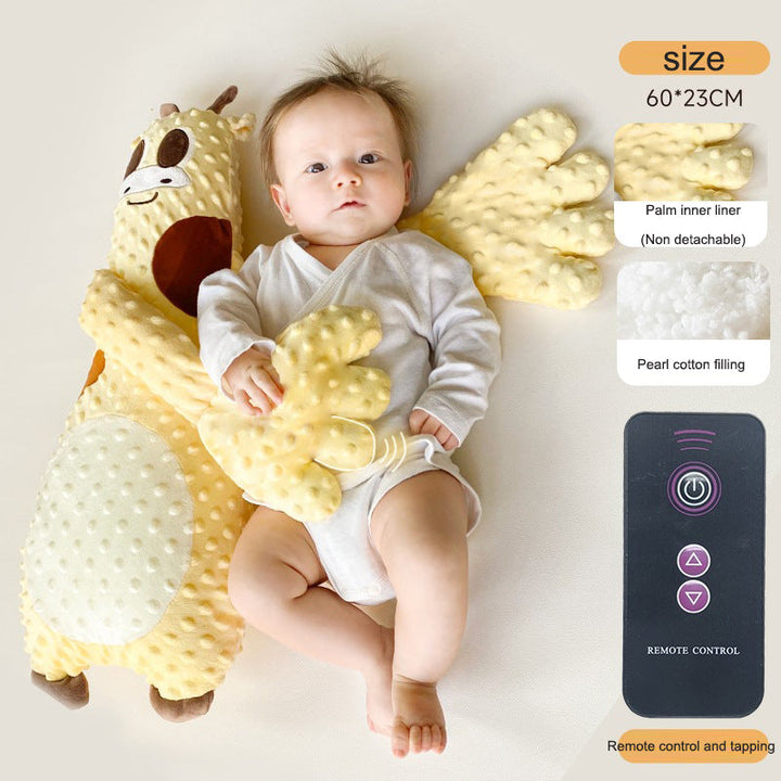 Baby Sleep Aid Plush Pillow for Calming Bedtime Comfort
