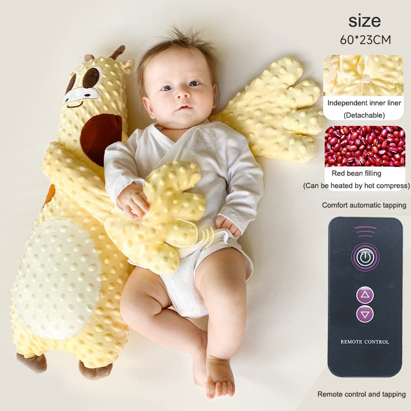 Baby Sleep Aid Plush Pillow for Calming Bedtime Comfort