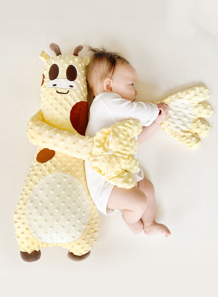 Baby Sleep Aid Plush Pillow for Calming Bedtime Comfort