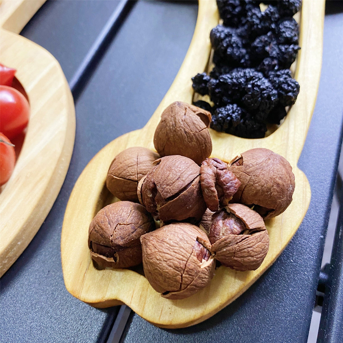 Wooden Aperitif Board for Charcuterie and Wine Nights