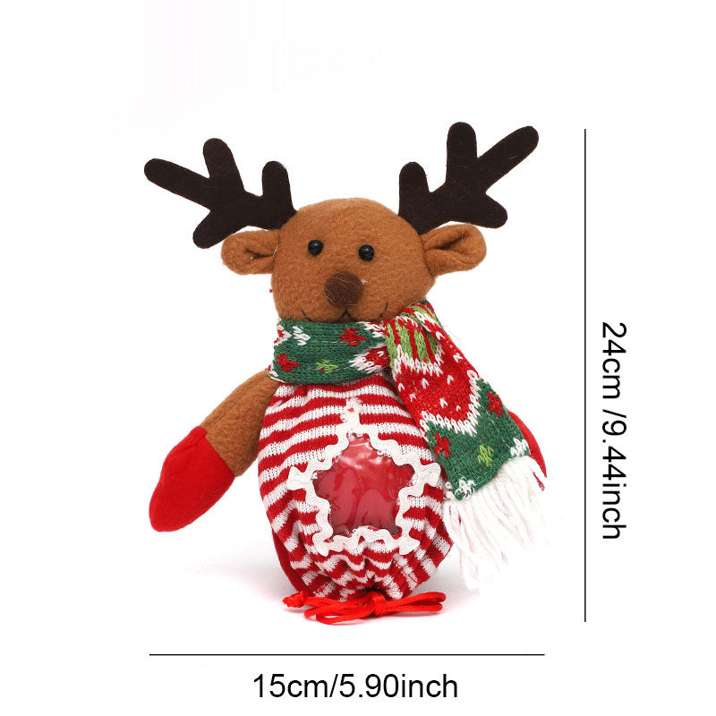 Christmas Gift Bags Set of 3 | Festive Character Decor