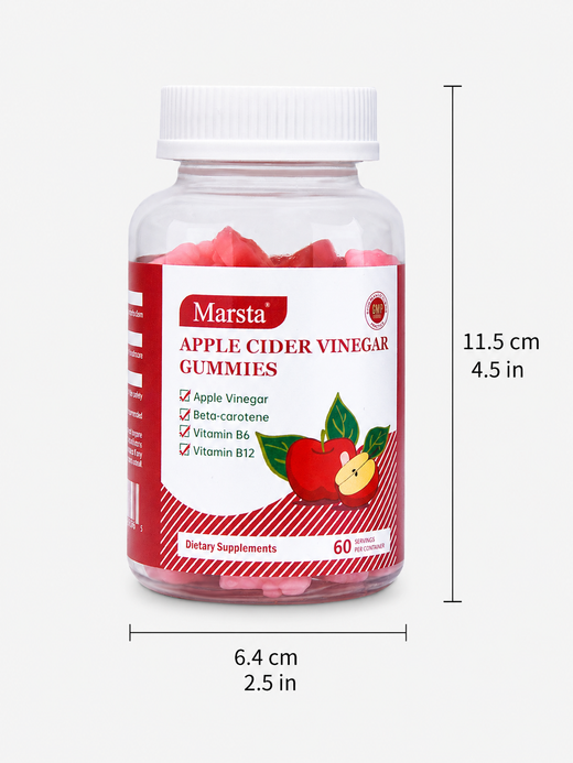 Apple Cider Vinegar Gummies – Digestive & Energy Support