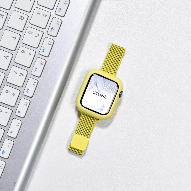 Milanese Loop Apple Watch Band, Slim Stainless Steel