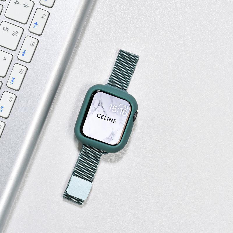 Milanese Loop Apple Watch Band, Slim Stainless Steel