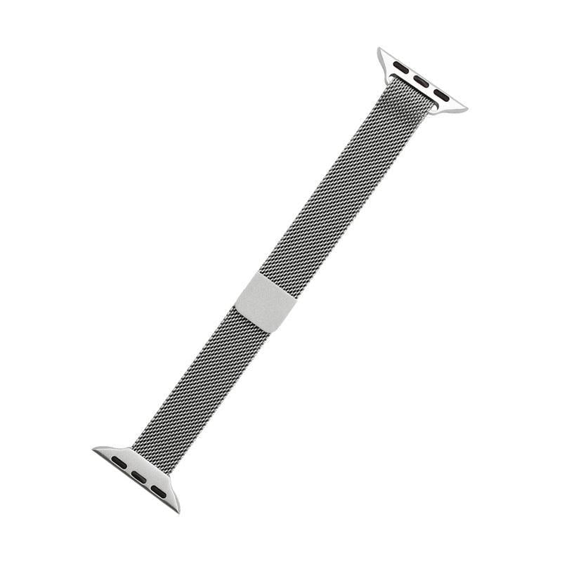 Milanese Loop Apple Watch Band, Slim Stainless Steel