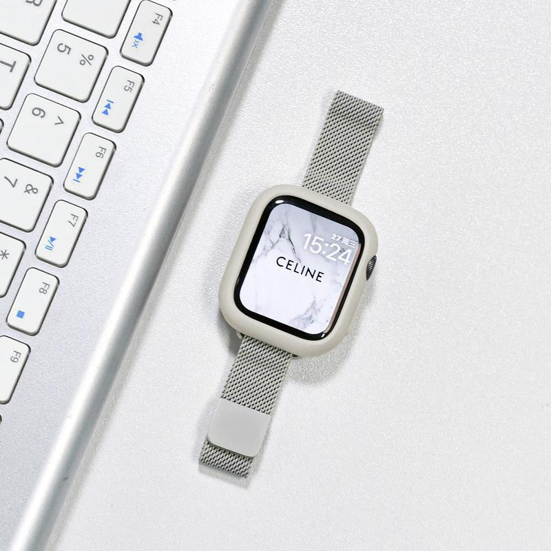 Milanese Loop Apple Watch Band, Slim Stainless Steel