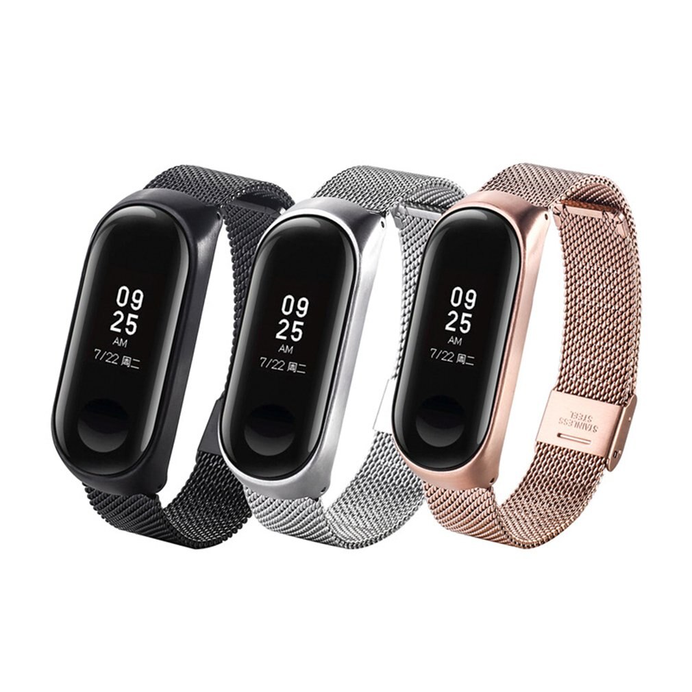 Stainless Steel Mesh Band for Xiaomi Mi Band 4