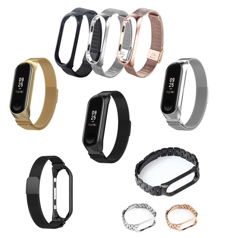 Stainless Steel Mesh Band for Xiaomi Mi Band 4