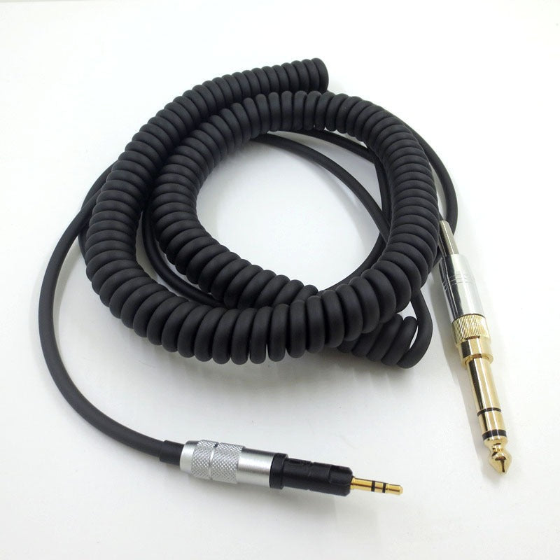 Replacement Coiled Audio Cable for ATH-M50X Headphones